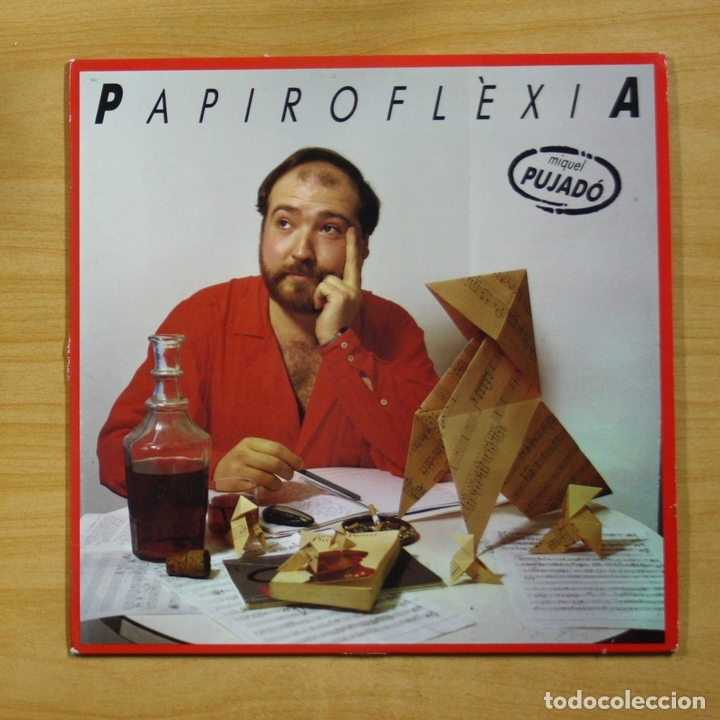 Discos de vinilo: MIQUEL PUJADO - PAPIROFLEXIA - LP - Foto 1