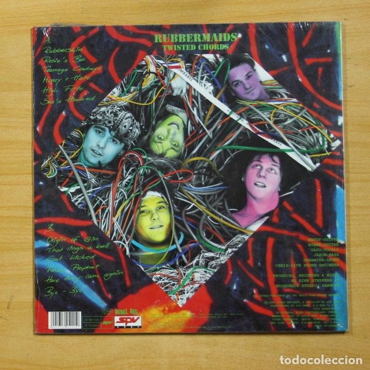 Discos de vinilo: RUBBERMAIDS - TWISTED CHORDS - LP - Foto 2