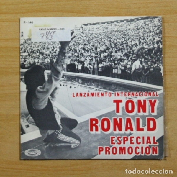 Discos de vinilo: TONY RONALD - HELP GET ME SOME HELP - SINGLE - Foto 1