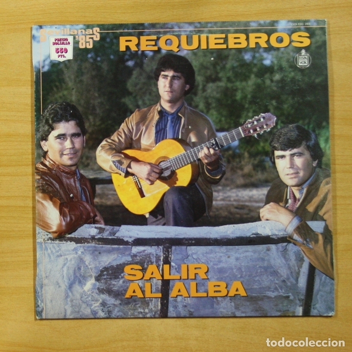 Discos de vinilo: REQUIEBROS - SALIR AL ALBA - LP - Foto 1