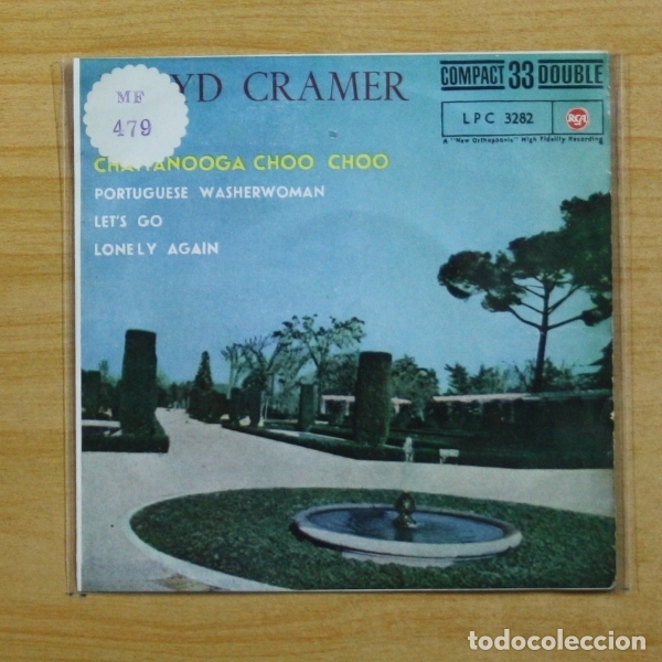 Discos de vinilo: FLOYD CRAMER - CHATTANOOGA CHOO CHOO + 3 - EP - Foto 1