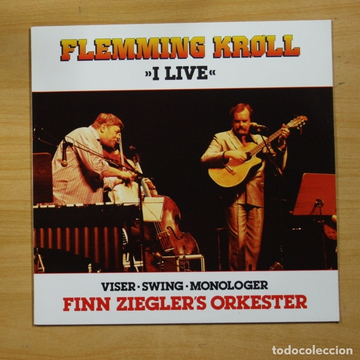 Discos de vinilo: FLEMMING KROLL - I LIVE - LP - Foto 1