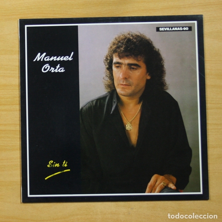 Discos de vinilo: MANUEL ORTA - SIN TI - LP - Foto 1