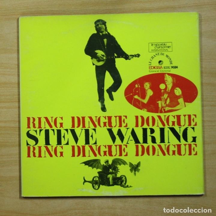 Discos de vinilo: STEVE WARING - RING DINGUE DONGUE - GATEFOLD - LP - Foto 1