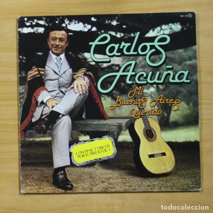 Discos de vinilo: CARLOS ACUҁ - MI BUENOS AIRES QUERIDO - 2 LP - Foto 1