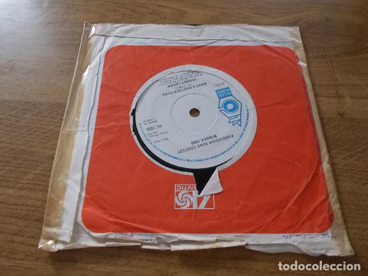 Discos de vinilo: JOHNNY LOGAN. WHAT&acute;S ANOTHER YEAR. ONE NIGHT STAND. - Foto 1