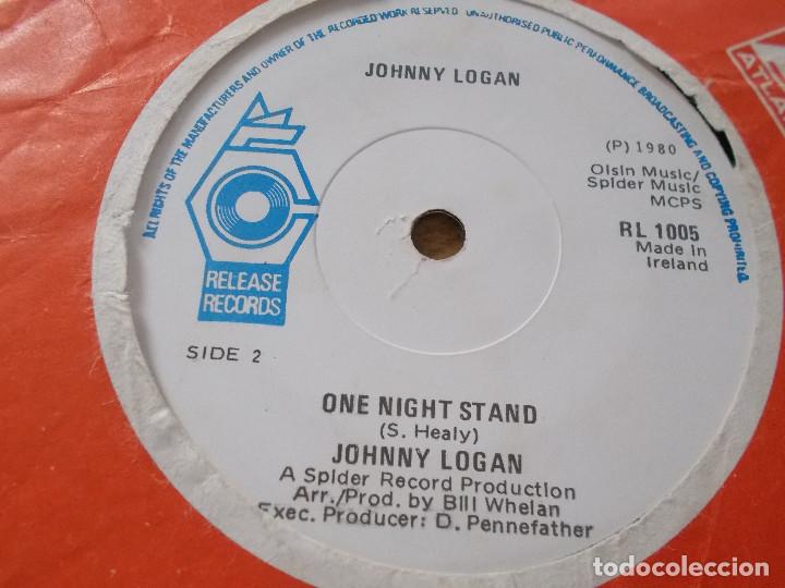 Discos de vinilo: JOHNNY LOGAN. WHAT&acute;S ANOTHER YEAR. ONE NIGHT STAND. - Foto 3