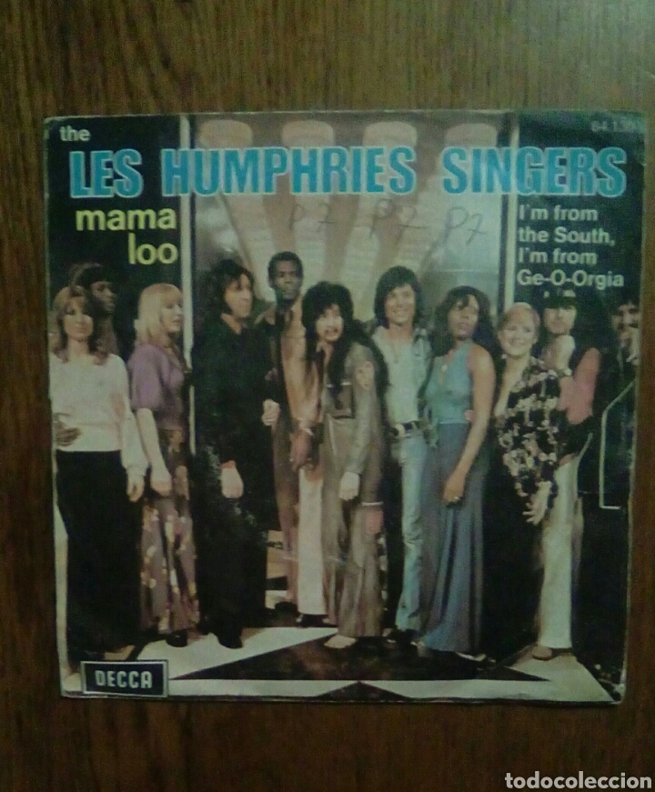 Discos de vinil: The Les Humphries Singers - Mama loo, Decca, 1973. France.