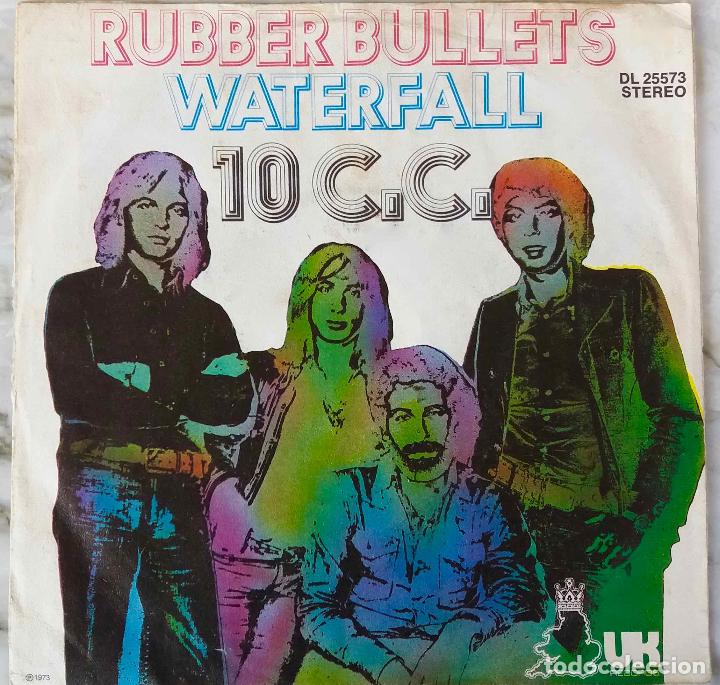 Discos de vinilo: 10 C.C. RUBBER BULLETS. SINGLE ALEMANIA - Foto 1