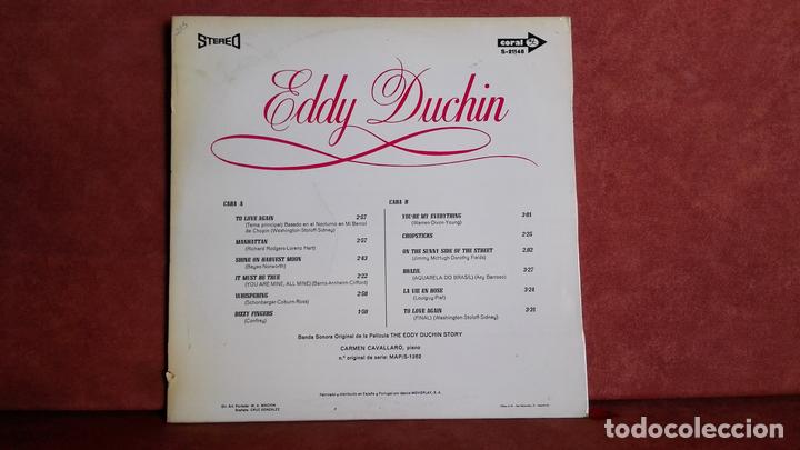 Discos de vinilo: EDDY DUCHIN: CARMEN CAVALLARO - Foto 2
