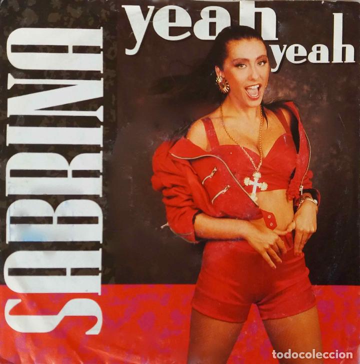 Discos de vinilo: SABRINA, YEAH YEAH. SINGLE ITALIA - Foto 1