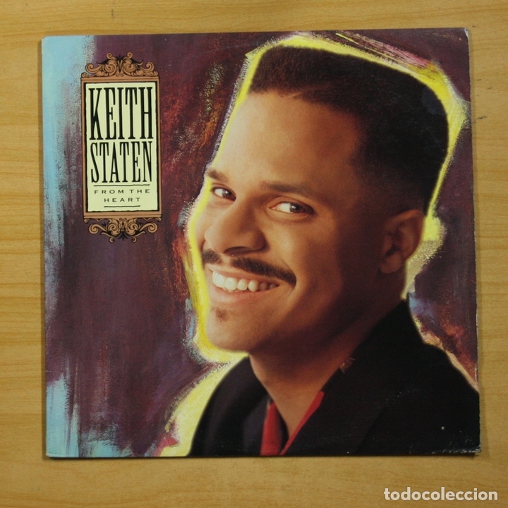 Discos de vinilo: KEITH STATEN - FROM THE HEART - LP - Foto 1