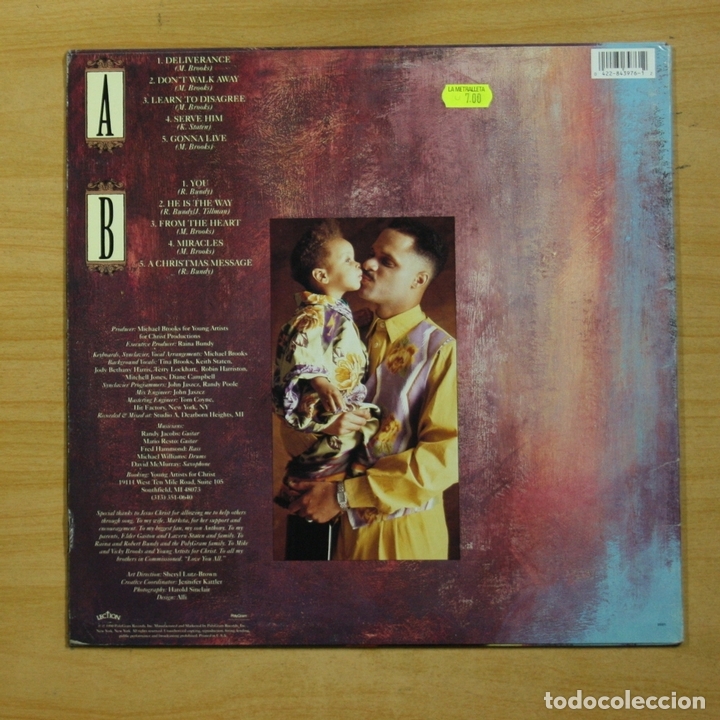 Discos de vinilo: KEITH STATEN - FROM THE HEART - LP - Foto 2
