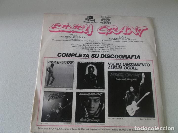 Discos de vinilo: EDDY GRANT, JAMAICAN CHILD - Foto 2