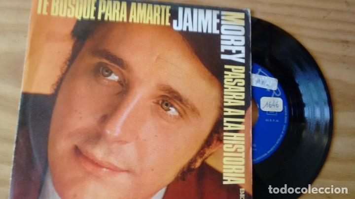 Discos de vinilo: SINGLE (VINILO) DE JAIME MOREY A&Ntilde;OS 70 - Foto 1