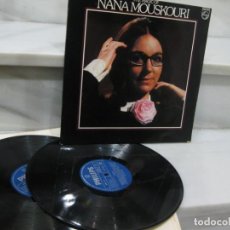 Discos de vinilo: THE MAGIC OF NANA MOUSKOURI LP. 30CM. DOBLE DISCO.. Lote 145194878