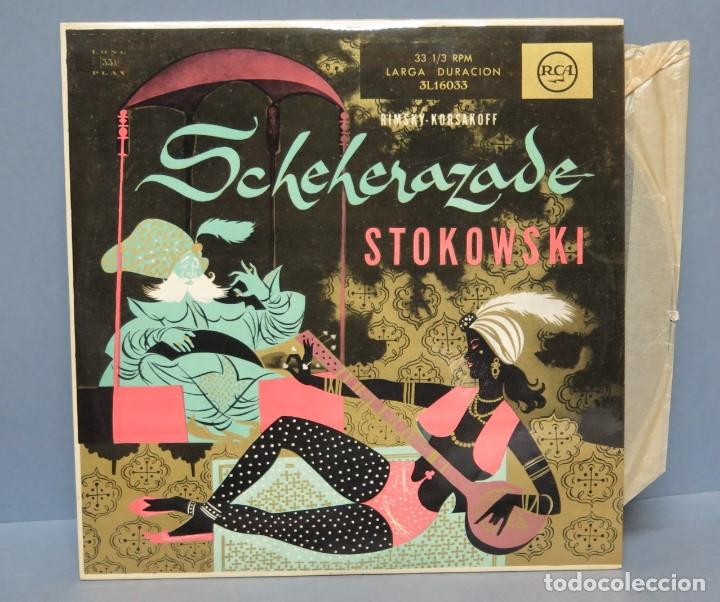 Discos de vinilo: LP. SCHEHEREZADE RIMSKY KORSAKOFF STOKOWSKY - Foto 1