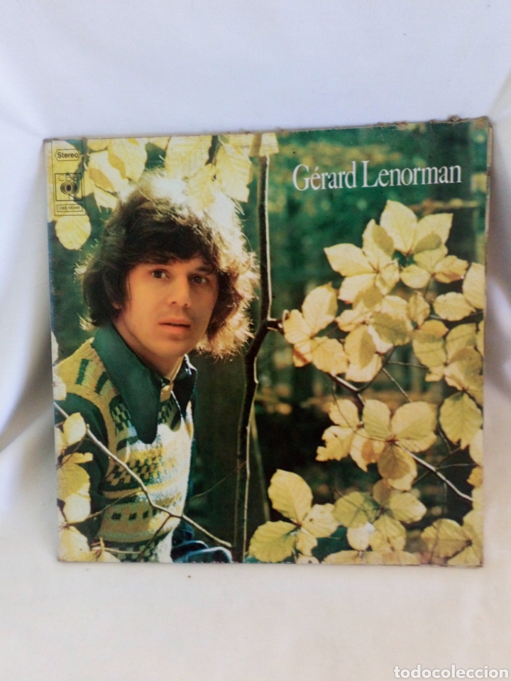 Discos de vinilo: Gerard lenorman LP edici&oacute;n francesa CBS - Foto 1