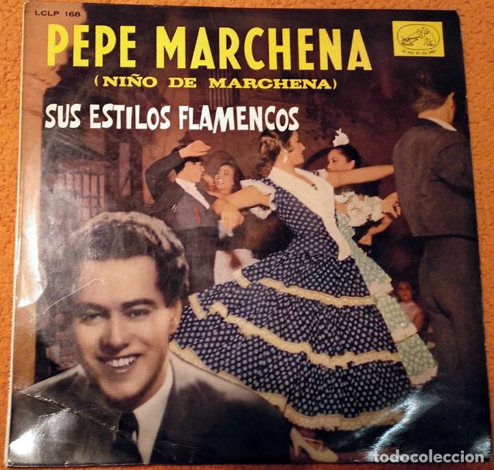 Discos de vinilo: Vinilo LP PEPE MARCHENA NI&Ntilde;O DE MARCHENA - 1961 - Foto 1