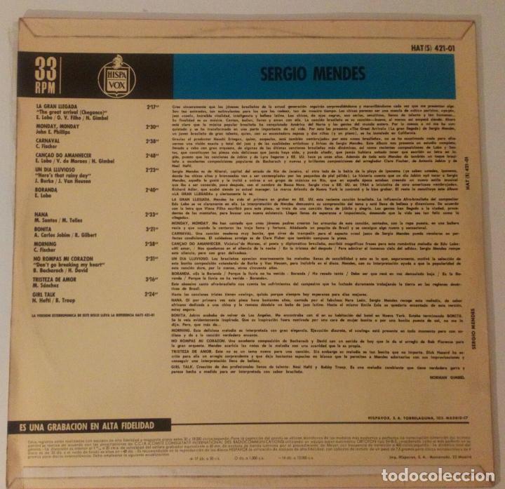 Discos de vinilo: Sergio Mendes - Great Arrival - Foto 2