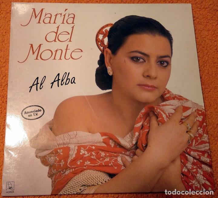 Discos de vinilo: Vinilo LP: Mar&iacute;a del Monte - Al Alba - Foto 1