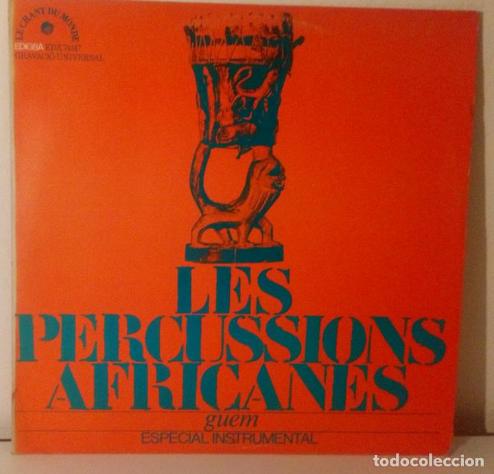 Discos de vinilo: Guem - Les Percussions Africanes (Las Percusiones Africanas) - Foto 1