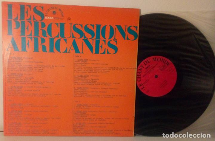 Discos de vinilo: Guem - Les Percussions Africanes (Las Percusiones Africanas) - Foto 2
