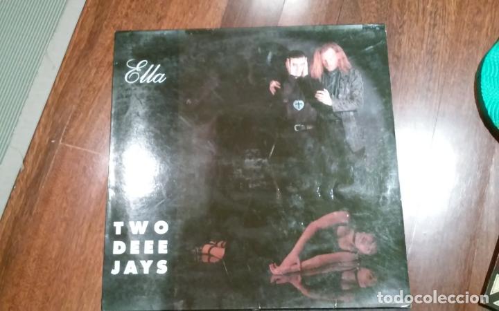 Discos de vinilo: 2 deee jays-ella,conga fever.maxi - Foto 1