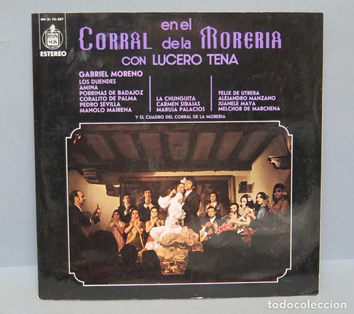 Discos de vinilo: LP. EN EL CORRAL DE LA MORERIA. LUCERO TENA - Foto 1