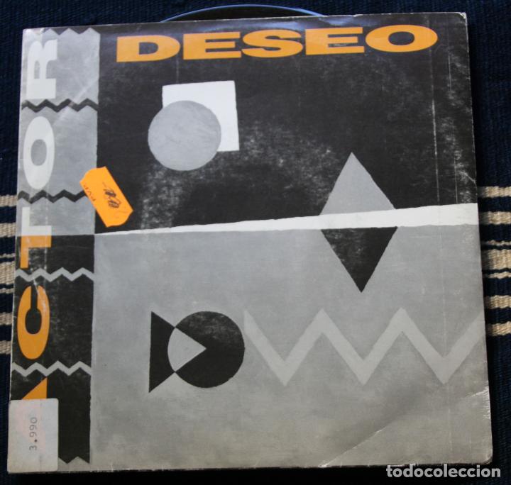 Discos de vinilo: ACTOR DESEO 12 MX 1987 MOVIDA - Foto 1