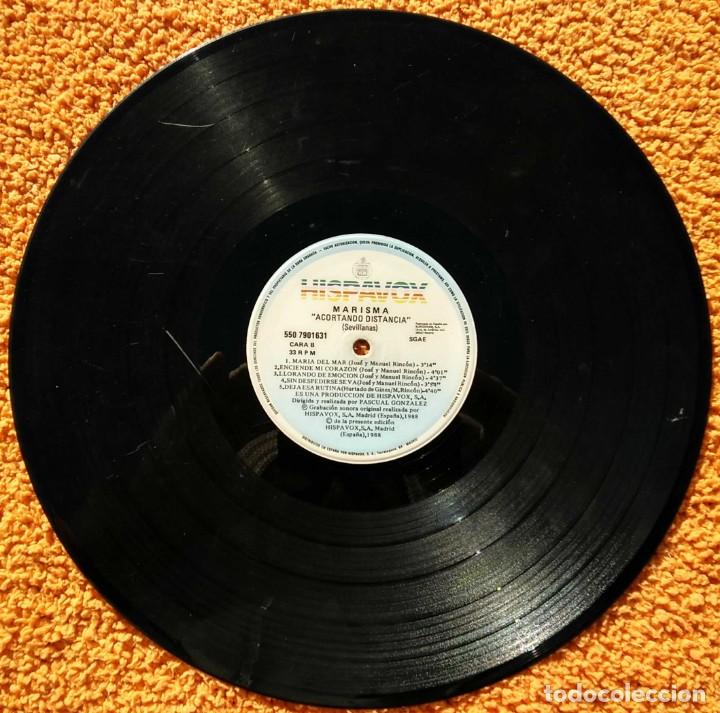 Discos de vinilo: Vinilo LP: Marisma - Acortando Distancia (1988) - Foto 3