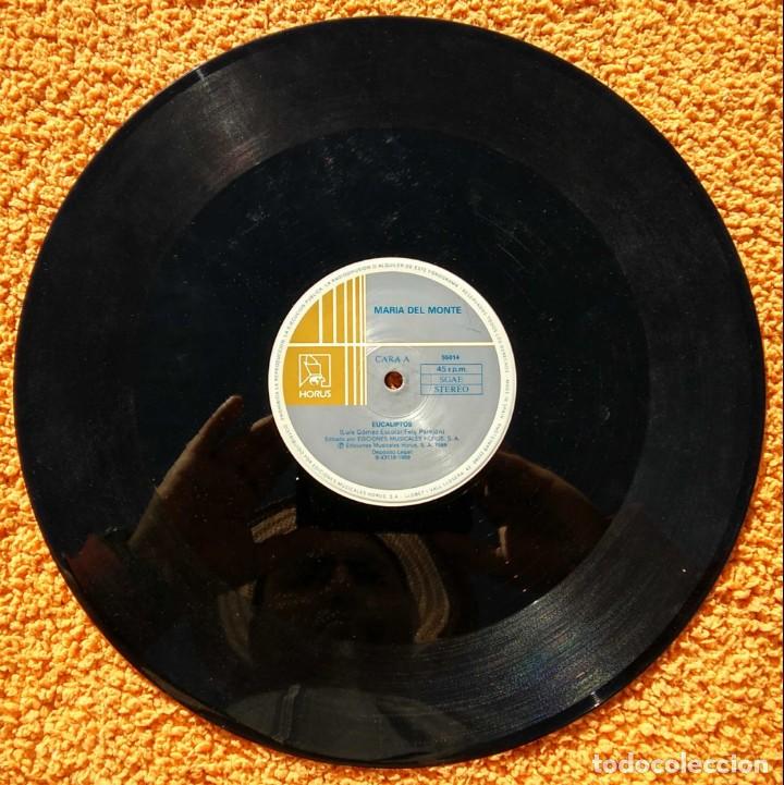 Discos de vinilo: Vinilo LP Mar&iacute;a del Monte - 1989 - Foto 2