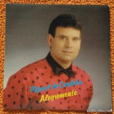 Discos de vinilo: VINILO LP MIGUEL DE CÓRDOBA - ALEGREMENTE - LP TOT MUSIC - LP-003 - ESPAÑA 1991. Lote 145379954
