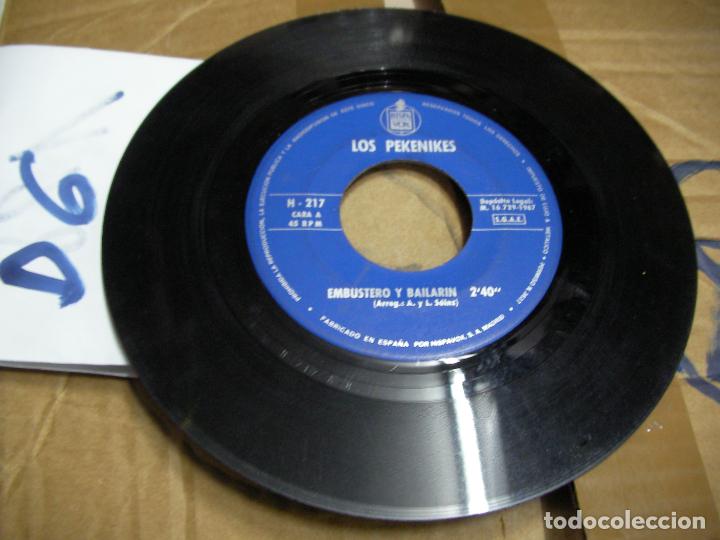 Discos de vinilo: ANTIGUO DISCO SINGLE VINILO - LOS PEKENIKES - Foto 1