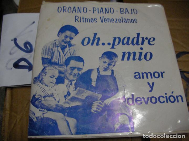 Dischi in vinile: ANTIGUO DISCO SINGLE VINILO - ORGANO - PIANO - BAJO (AMOR Y DEVOCION)