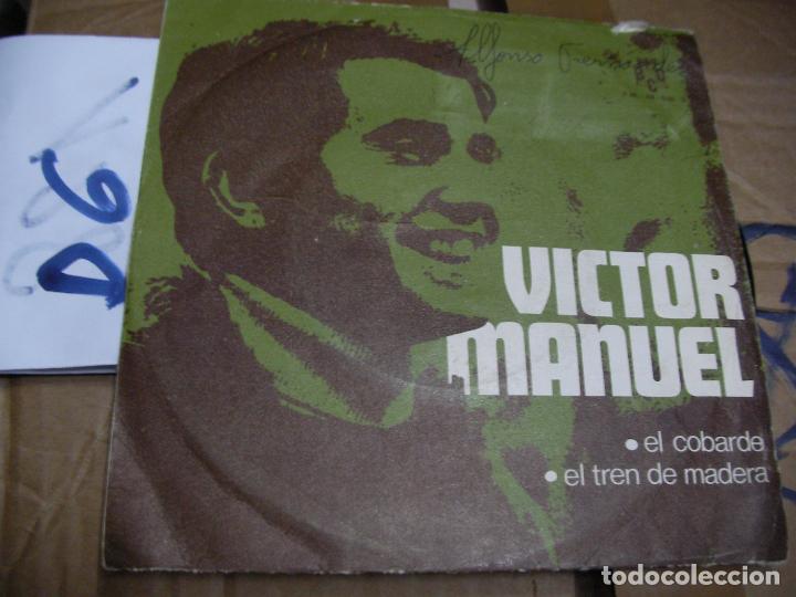 Discos de vinilo: ANTIGUO DISCO SINGLE VINILO - VICTOR MANUEL - Foto 1