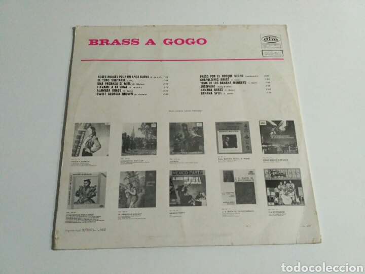 Discos de vinilo: Tequila Brass - Brass A Gogo (LP) - Foto 2
