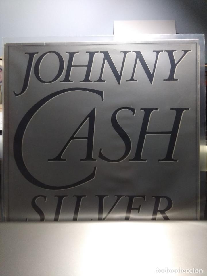 Discos de vinilo: LP JOHNNY CASH : SILVER - Foto 1