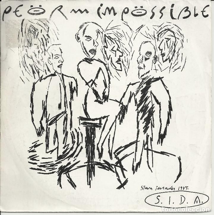 Discos de vinilo: Peor Impossible - S.I.D.A. Single Promo - Foto 1