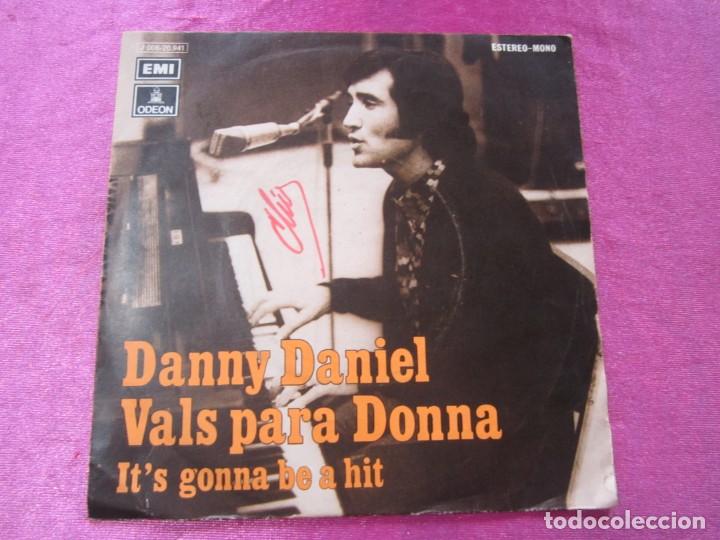 Discos de vinilo: DANNY DANIEL VALS PARA DONNA SINGLE - Foto 1