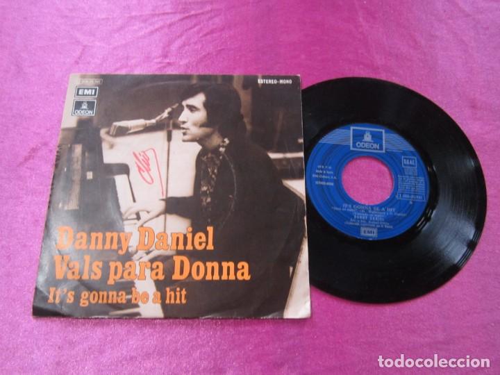 Discos de vinilo: DANNY DANIEL VALS PARA DONNA SINGLE - Foto 2