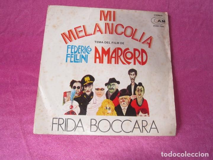 Discos de vinilo: FRIDA BOCCARA - MI MELANCOLIA SINGLE - Foto 1