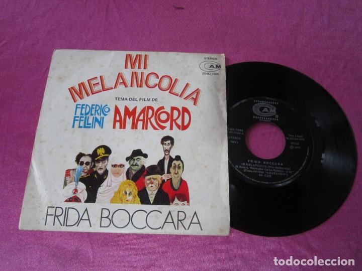 Discos de vinilo: FRIDA BOCCARA - MI MELANCOLIA SINGLE - Foto 2