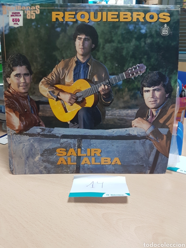 Discos de vinilo: REQUIEBROS - SALIR AL ALBA - LP - Foto 1