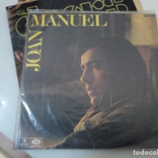 Discos de vinilo: JOAN MANUEL SERRAT: PORTADA UNICA DE URUGUAY-1970- ODEON ORIGINAL-FUNDA PLASTICA ORIGINAL-COLECCIONI. Lote 145506890