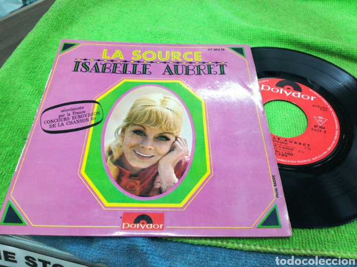 Discos de vinilo: Isabelle aubret ep la source + 3 Francia - Foto 1