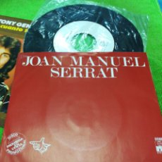 Discos de vinilo: SERRAT SINGLE PROMOCIONAL IRENE / LUNA DE MIEL 1978