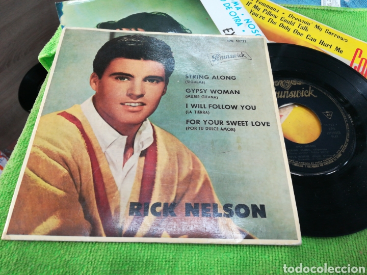 Discos de vinilo: Rick Nelson ep string along + 3 espa&ntilde;a 1963 - Foto 1