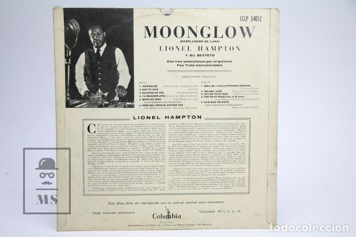 Discos de vinilo: Disco de Vinilo - Lionel Hampton / Moonglow - Columbia - Foto 3