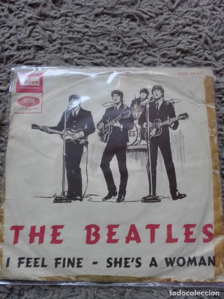 Discos de vinilo: THE BEATLES-I FEEL FINE - Foto 1
